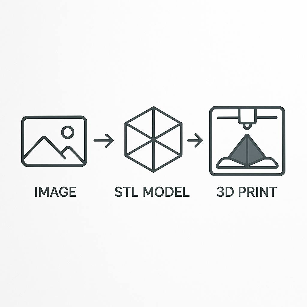 How to Convert Images into STL Files and 3D Print Them in India