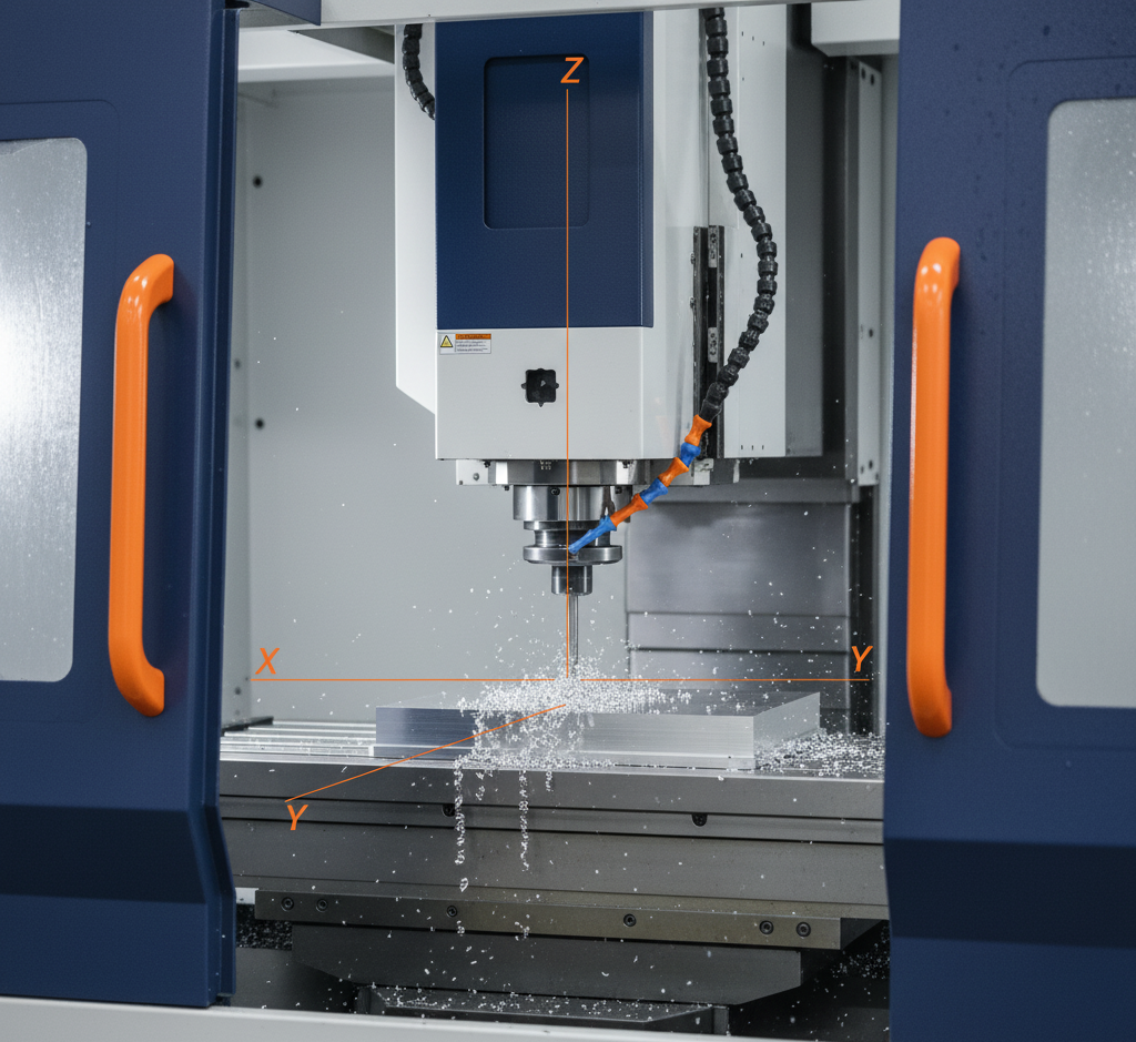 3-Axis vs 5-Axis CNC Machining — Key Differences Explained