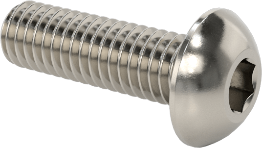 Allen Button Head – M3  x  10 mm – SS304 – Natural Finish