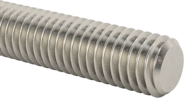 Threaded Rods – M8  x  1000 mm – SS304 – Natural Finish