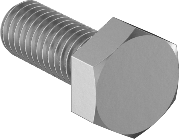 Hex Bolts – M6  x  40 mm – SS304 – Natural Finish