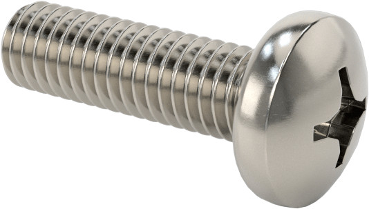 Phillips Pan Head – M3  x  20 mm – SS304 – Natural Finish