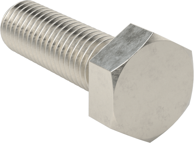 Hex Bolts – M12  x  60 mm – SS304 – Natural Finish