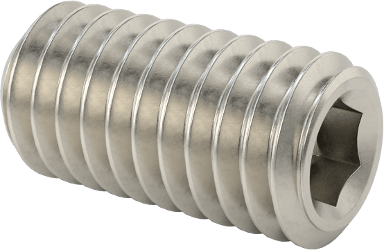 Socket Set Screws – M3  x  4 mm – MS – Zinc Plated Finish