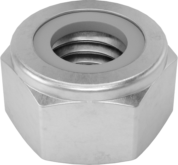 Nyloc Nuts – M8 mm – SS304 – Natural Finish