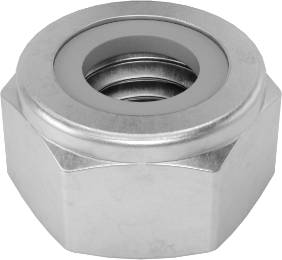 Nyloc Nuts – M6 mm – SS304 – Natural Finish