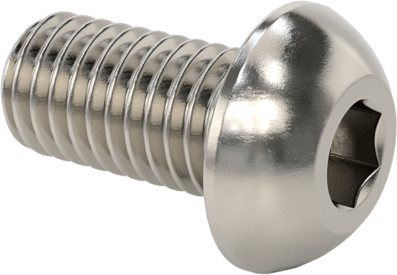 Allen Button Head – M8  x  30 mm – SS304 – Natural Finish
