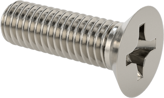 Phillips CSK – M3  x  8 mm – SS304 – Natural Finish