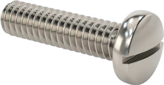 Slotted Cheese Head – M2 x 12 mm – SS304 – Natural Finish